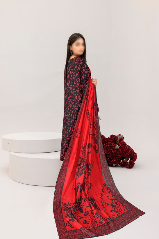 D - 02 - Bismil Lawn Doriya Digital Print Vol - 01 By Fantak - Rabbani Cloth House