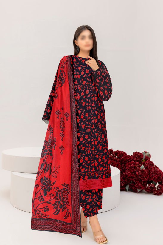 D - 02 - Bismil Lawn Doriya Digital Print Vol - 01 By Fantak - Rabbani Cloth House