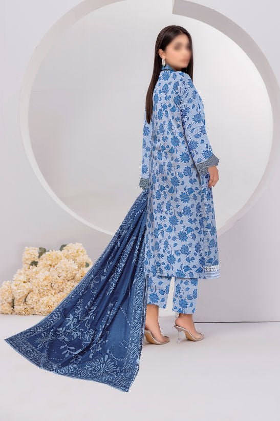 D - 04 - Bismil Lawn Doriya Digital Print Vol - 01 By Fantak - Rabbani Cloth House