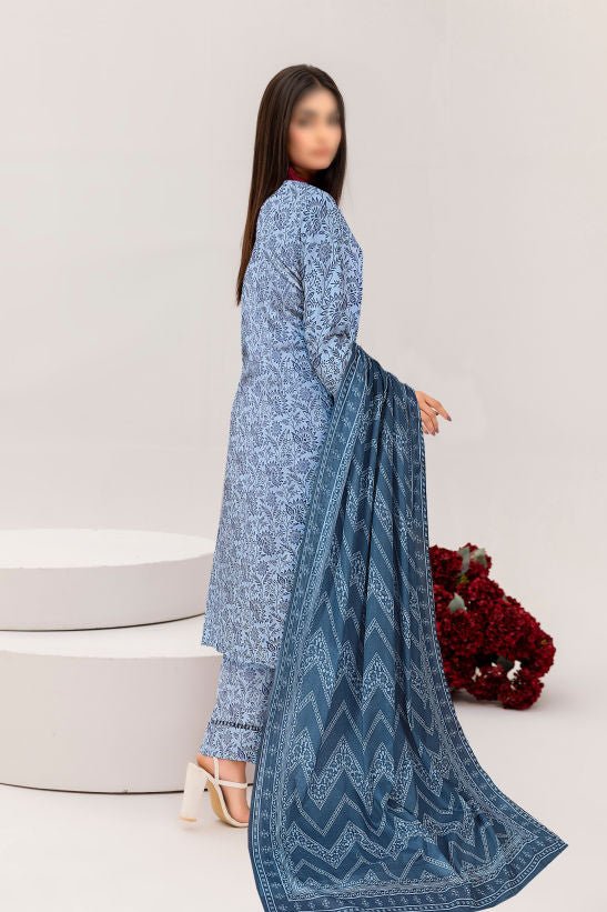 D - 07 - Bismil Lawn Doriya Digital Print Vol - 01 By Fantak - Rabbani Cloth House