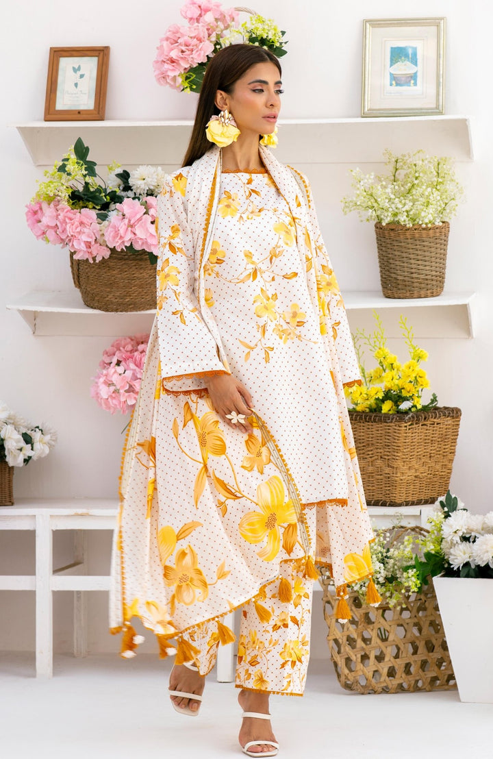 D - 07 - Unstitched Prints Volume By Al - Zohaib - Rabbani Cloth House