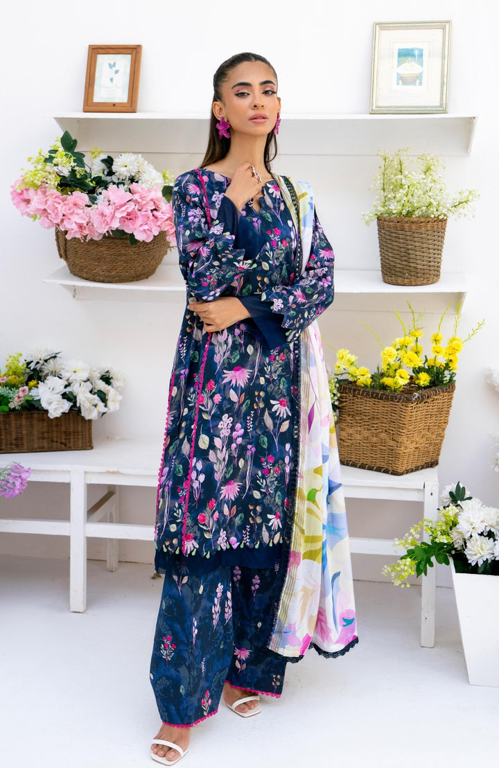 D - 08 - Unstitched Prints Volume By Al - Zohaib - Rabbani Cloth House