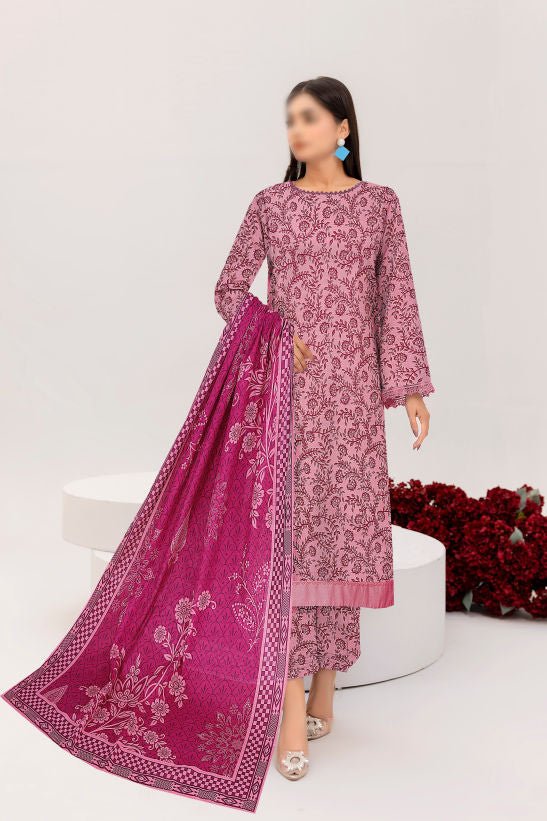 D - 09 - Bismil Lawn Doriya Digital Print Vol - 01 By Fantak - Rabbani Cloth House