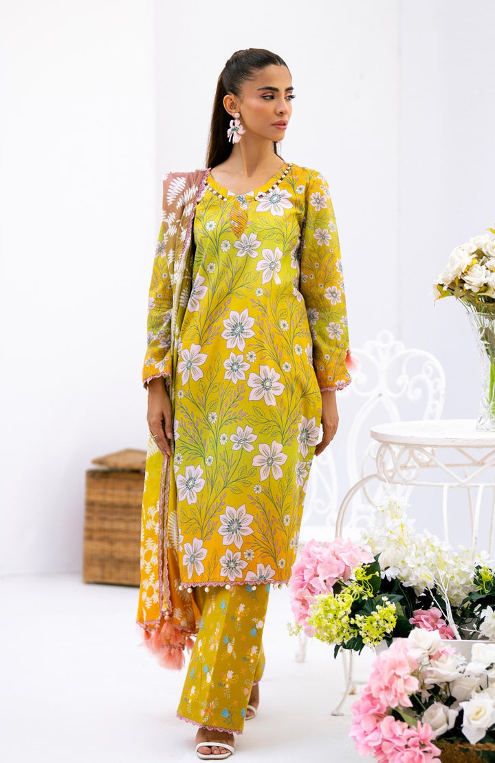 D - 10 - Unstitched Prints Volume By Al - Zohaib - Rabbani Cloth House