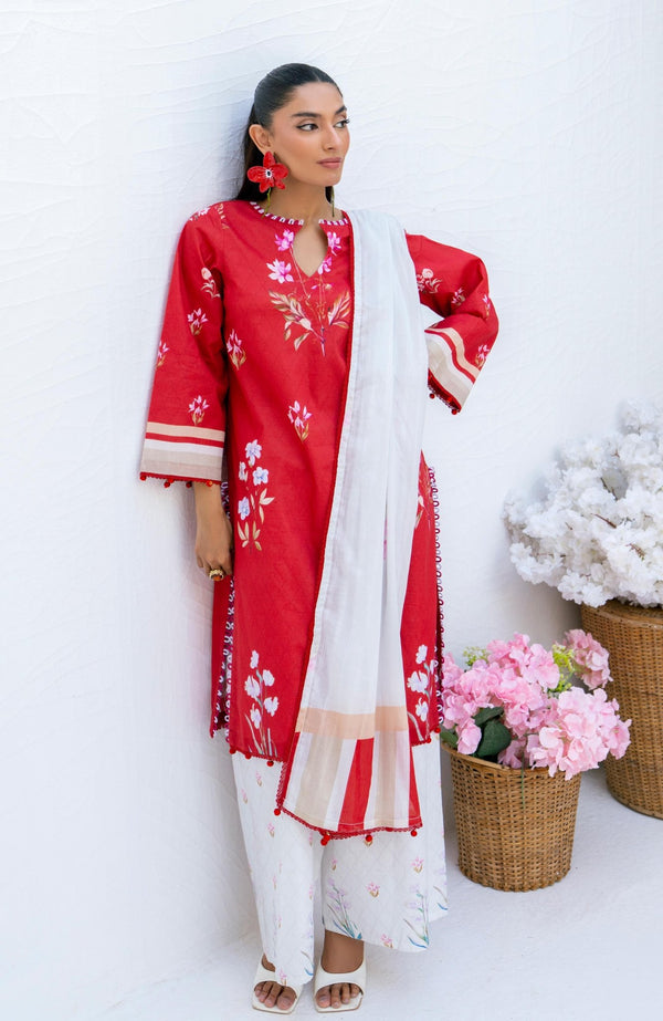 D - 13 - Unstitched Prints Volume By Al - Zohaib - Rabbani Cloth House