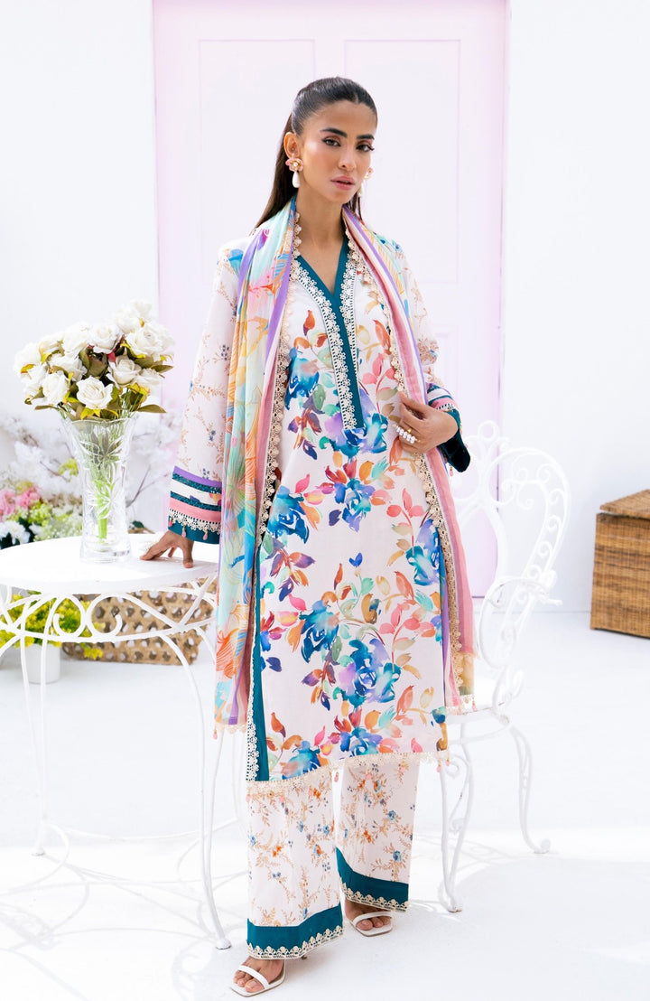 D - 14 - Unstitched Prints Volume By Al - Zohaib - Rabbani Cloth House