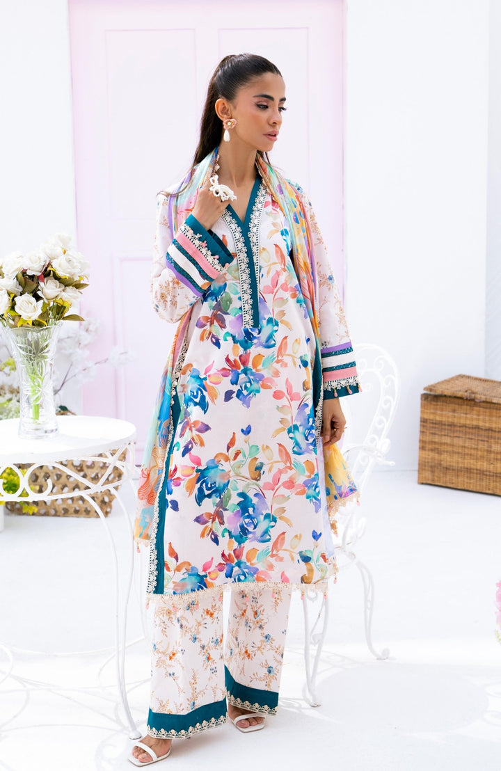 D - 14 - Unstitched Prints Volume By Al - Zohaib - Rabbani Cloth House
