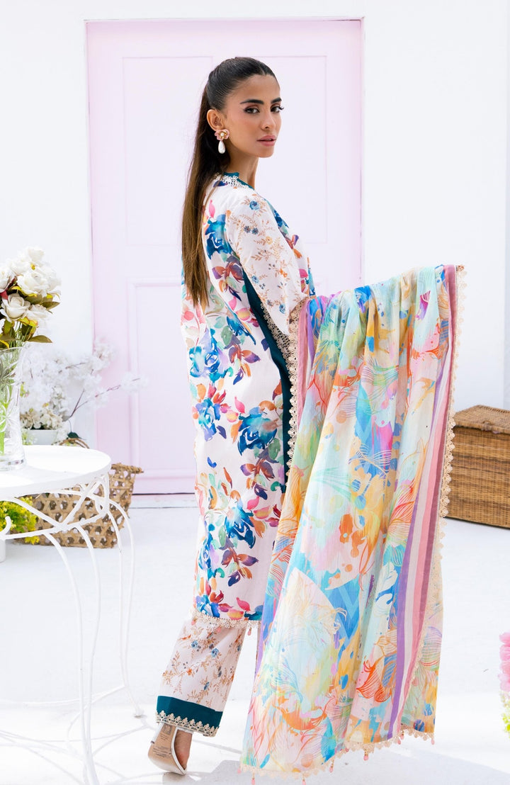 D - 14 - Unstitched Prints Volume By Al - Zohaib - Rabbani Cloth House