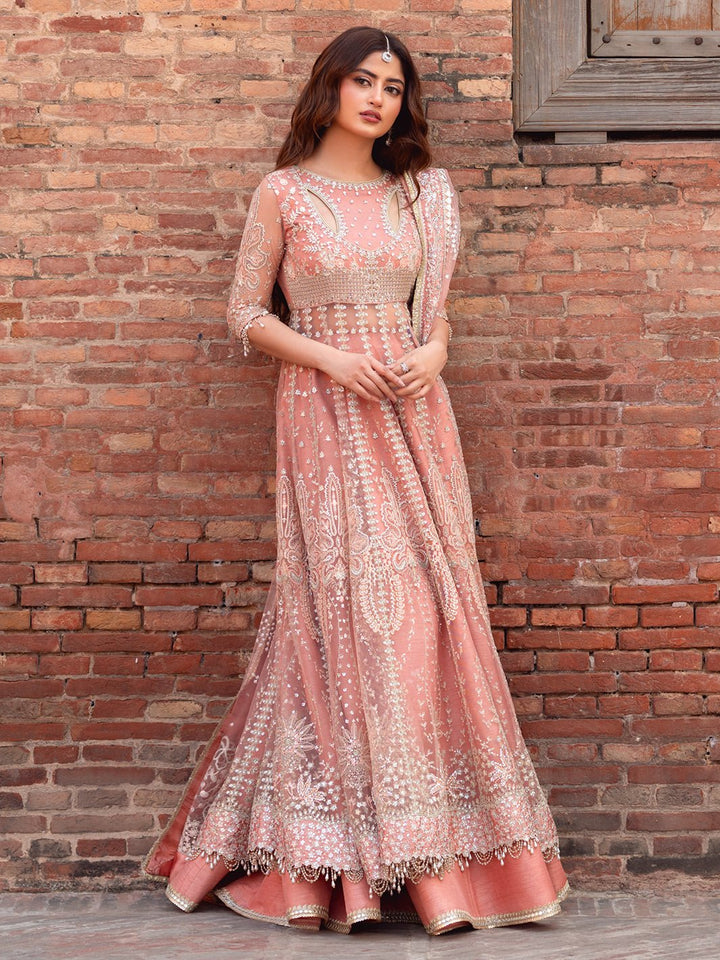D - 604 | Sona Gachi Unstitched Luxury Formals By Bin Ilyas - Rabbani Cloth House