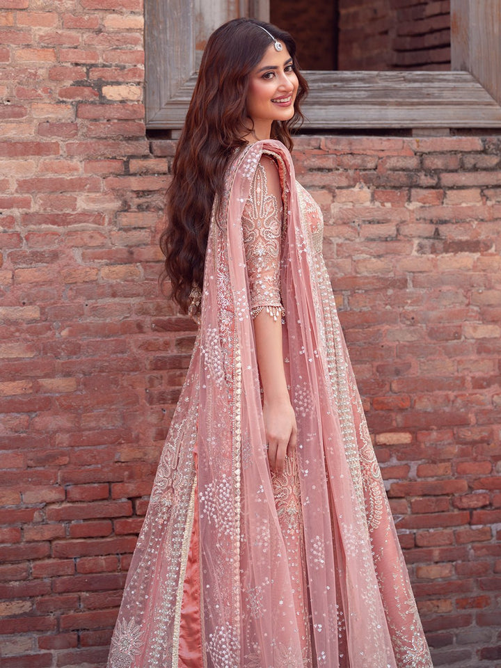 D - 604 | Sona Gachi Unstitched Luxury Formals By Bin Ilyas - Rabbani Cloth House