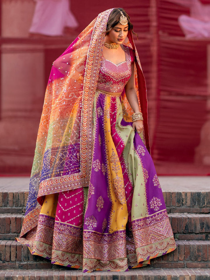 D - 607 | Sona Gachi Unstitched Luxury Formals By Bin Ilyas - Rabbani Cloth House