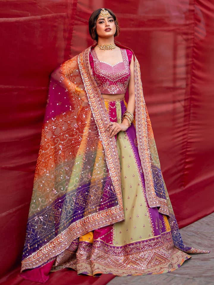 D - 607 | Sona Gachi Unstitched Luxury Formals By Bin Ilyas - Rabbani Cloth House