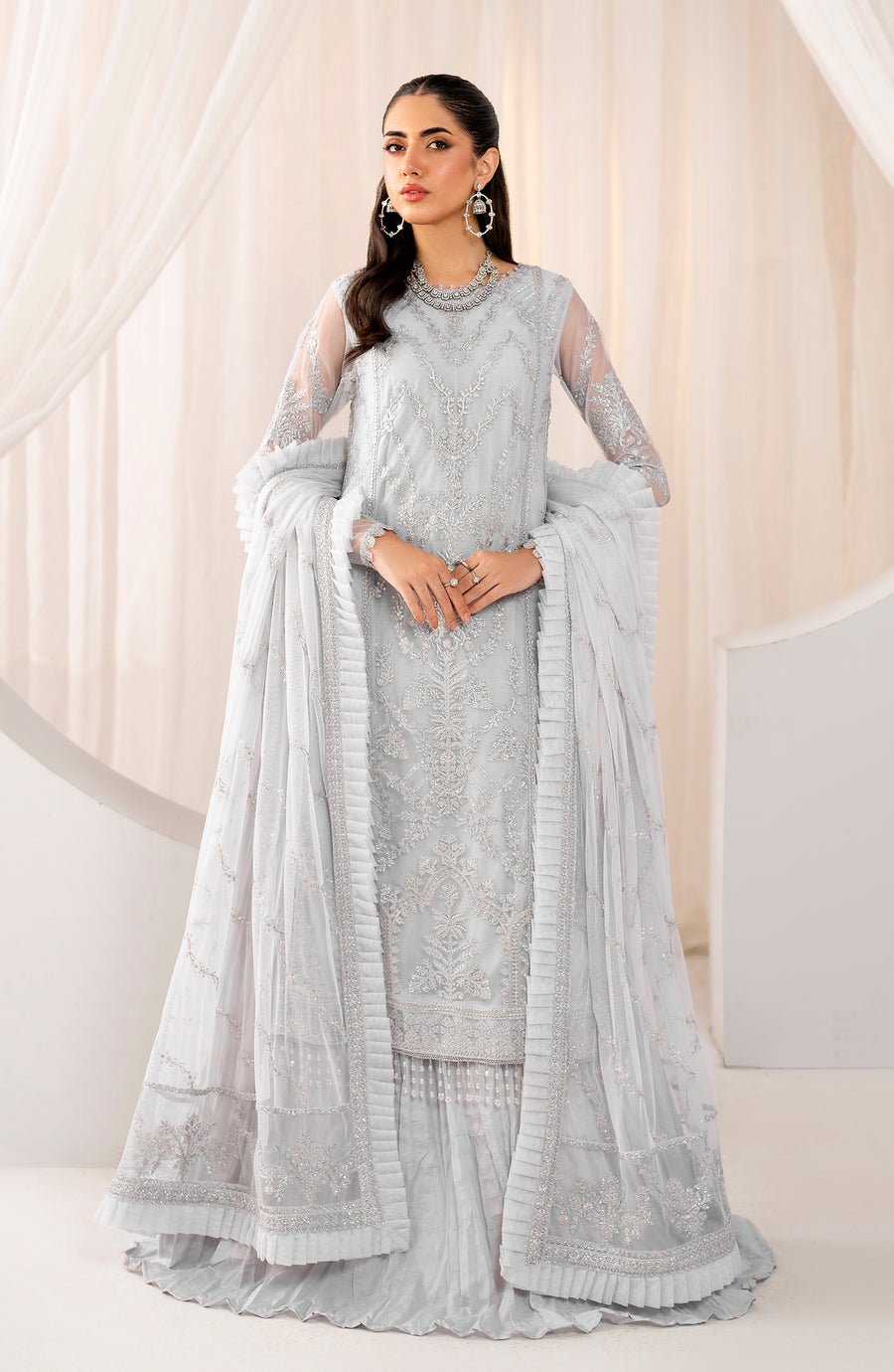 Daria | ZMU - 03 | Maheer Unstitched Formals By Zarif - Rabbani Cloth House
