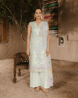 Dastaan - Rangkaari 3pc Lawn Digital Print Embroidered