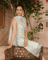 Dastaan - Rangkaari 3pc Lawn Digital Print Embroidered