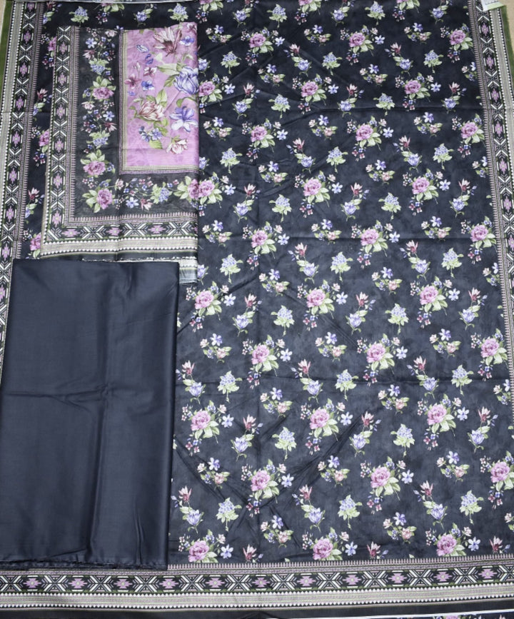 Design 03 | Bin Saeed Mid Season Cotton Lawn – Premium 3PC Collection - Rabbani Cloth House