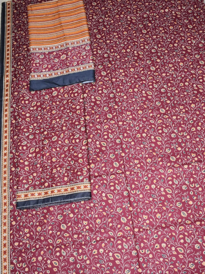 Design 14 | Bin Saeed Mid Season Cotton Lawn – Premium 3PC Collection - Rabbani Cloth House