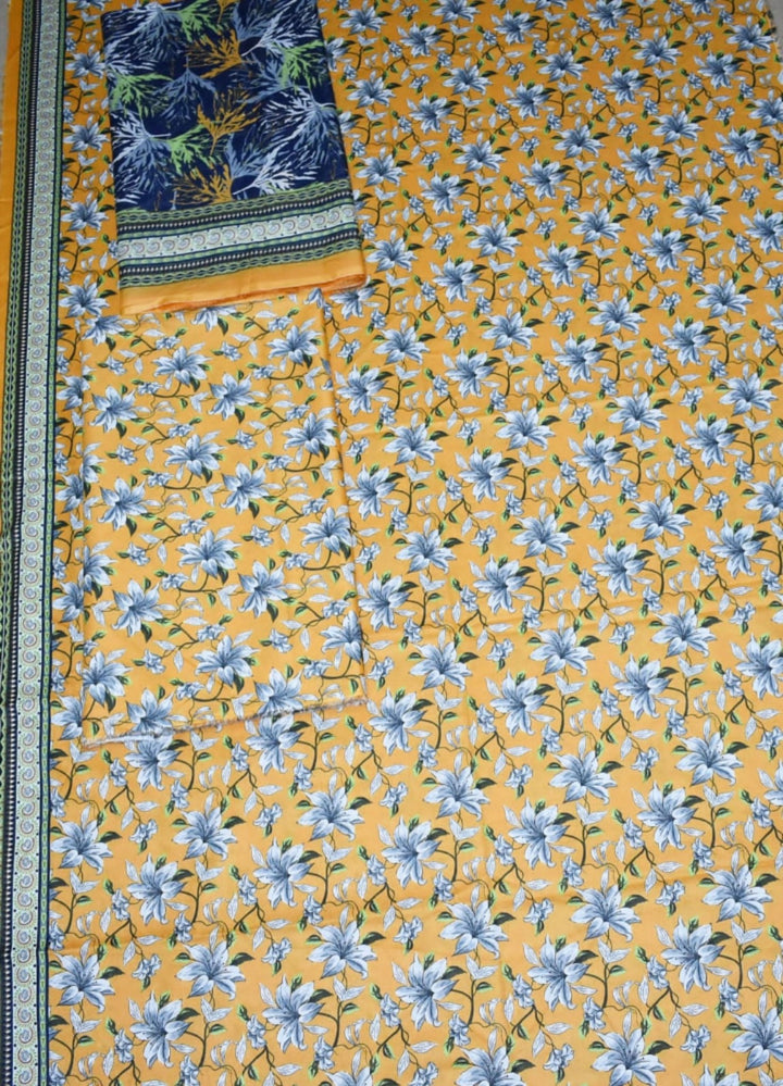 Design 18 | Bin Saeed Mid Season Cotton Lawn – Premium 3PC Collection - Rabbani Cloth House