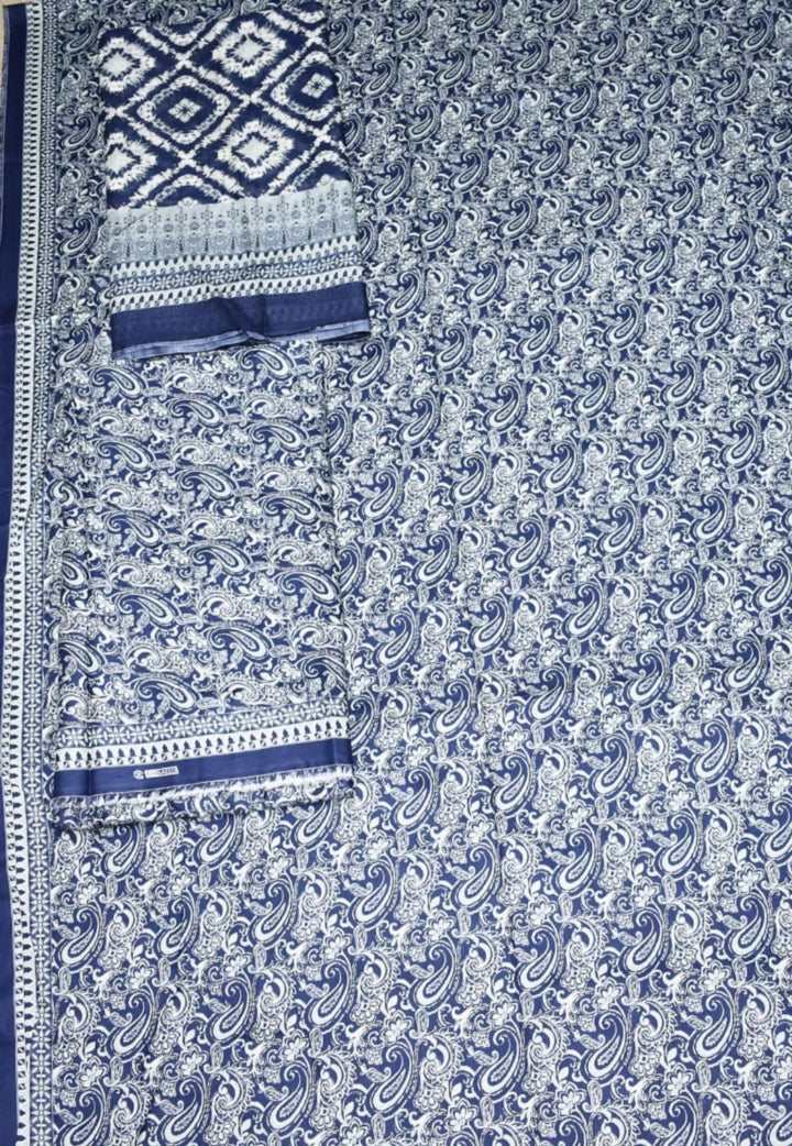 Design 25 | Bin Saeed Mid Season Cotton Lawn – Premium 3PC Collection - Rabbani Cloth House