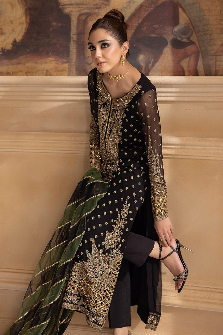 DJW4 - 06 - Volume 01 - Dastaan e Jashan Premium Chiffon By Charizma - Rabbani Cloth House