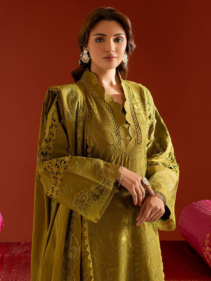 DSC - 01 | Embroidered Lawn | Dastaan E Noor By Prishay - Rabbani Cloth House