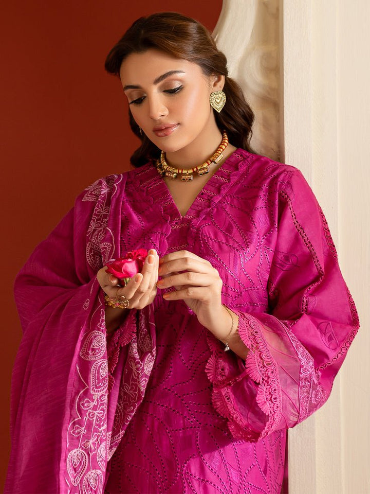 DSC - 02 | Embroidered Lawn | Dastaan E Noor By Prishay - Rabbani Cloth House
