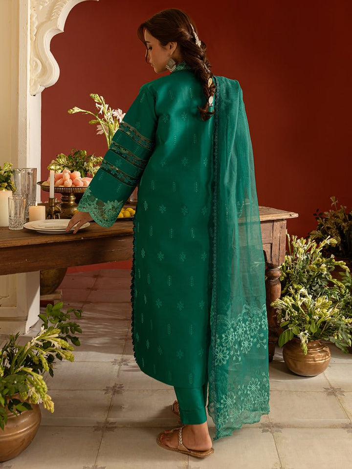 DSC - 14 | Embroidered Lawn | Dastaan E Noor By Prishay - Rabbani Cloth House