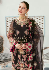 ECC - 08 Black Diamond - Celebration Luxury Handwork '22 By Elaf - Rabbani Cloth House