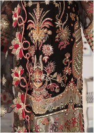 ECC - 08 Black Diamond - Celebration Luxury Handwork '22 By Elaf - Rabbani Cloth House