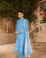 Elina - Rangkaari 3pc Lawn Digital Print Embroidered