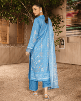Elina - Rangkaari 3pc Lawn Digital Print Embroidered