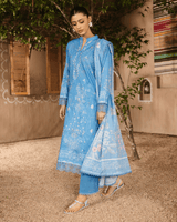 Elina - Rangkaari 3pc Lawn Digital Print Embroidered
