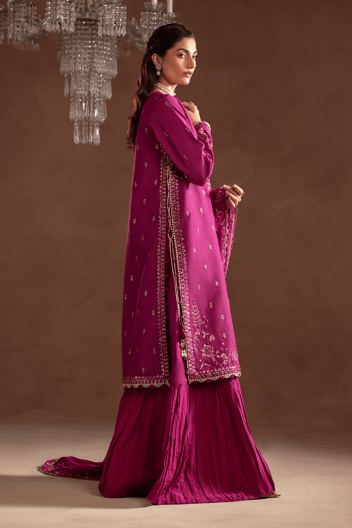 Fiora - Selene Unstitched Raw Silk By Emaan Adeel - Rabbani Cloth House