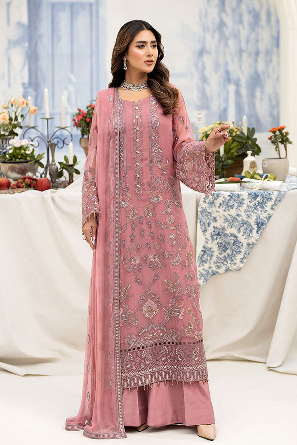 Tea Pink - Lavish Premium Chiffon Collection