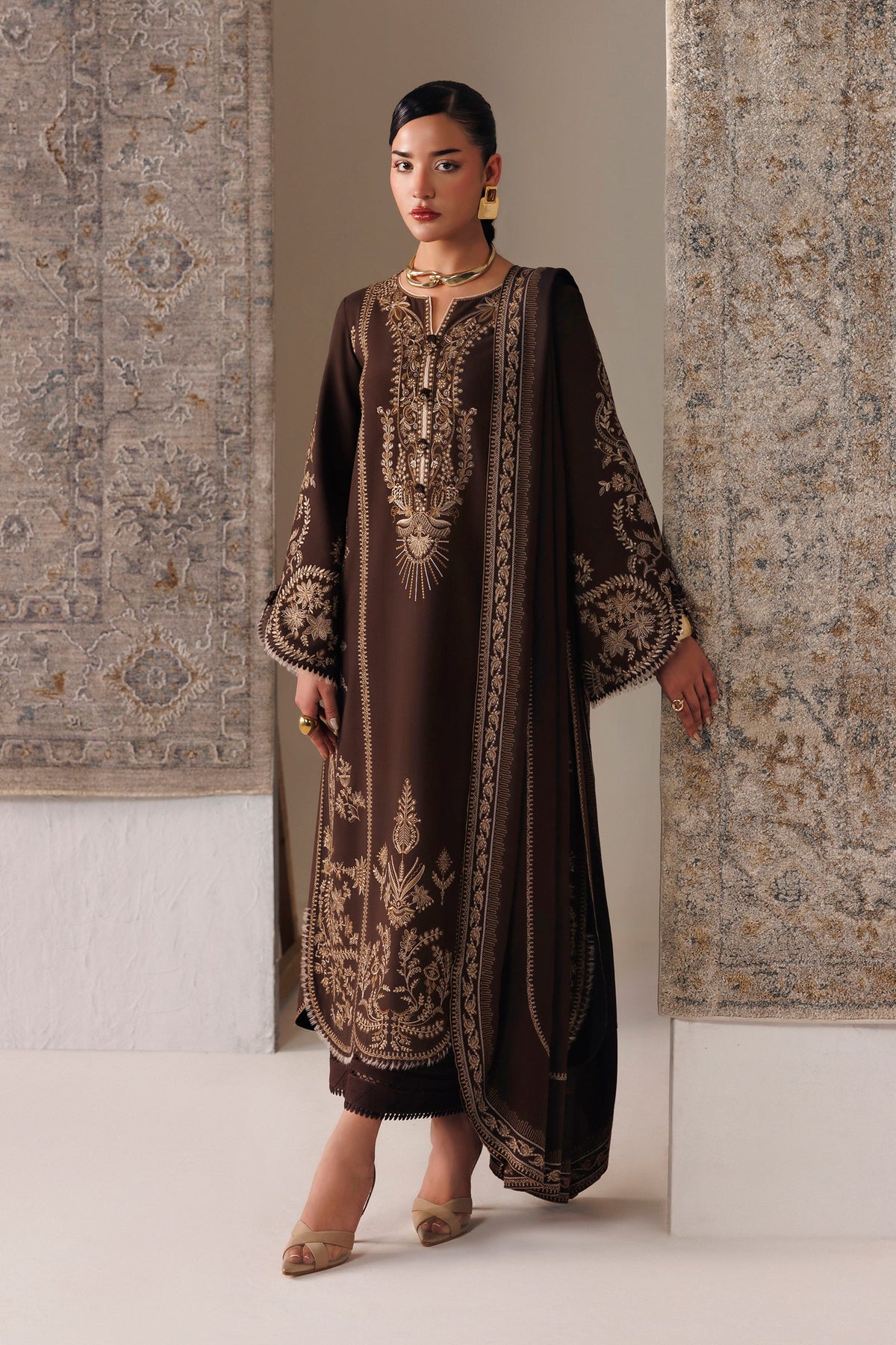 QLW-04 Shaheen | Qline Linen '26 Qalamkar
