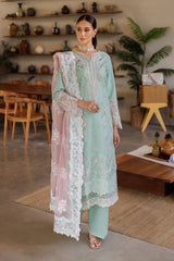 Ksenia - 12 | Luxury Unstitched | Embroidered Lawn '25 By Xenia - Rabbani Cloth House