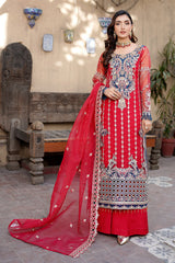 L - 809 | Lemilsa Unstitched Collection By Maryam's - Rabbani Cloth House
