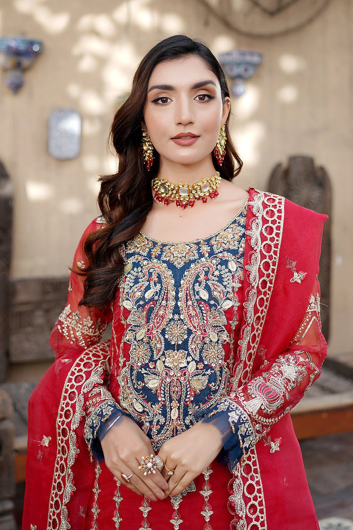 L - 809 | Lemilsa Unstitched Collection By Maryam's - Rabbani Cloth House
