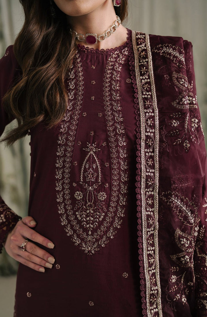 Liana | RW - 04 | Raw Silk Unstitched By Zarif - Rabbani Cloth House