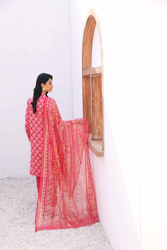 Linen | 42301143 - Nisha Unstitched By Nishat - Rabbani Cloth House