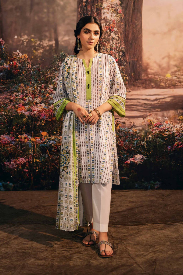 Linen | 42301190 - Nisha Unstitched By Nishat - Rabbani Cloth House