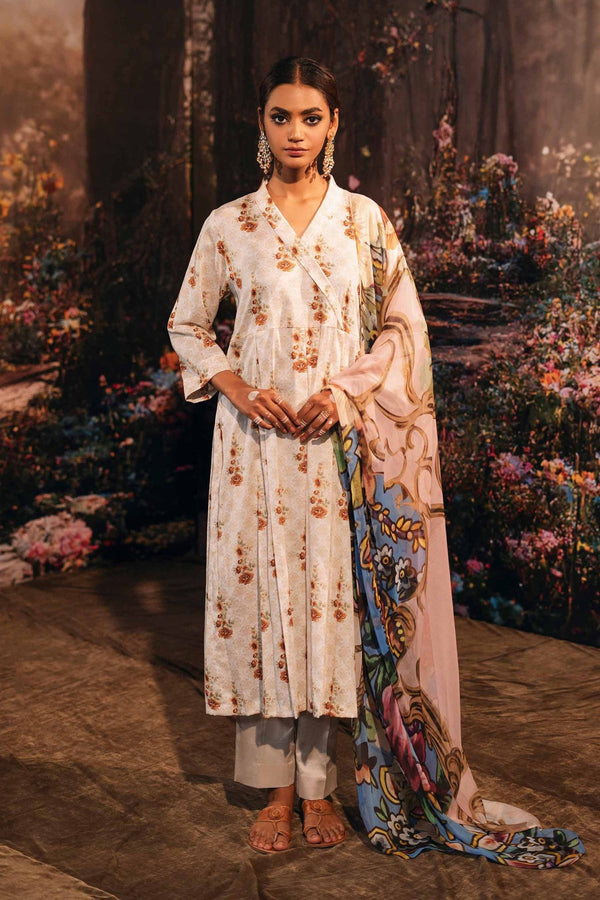 Linen | 42301210 - Nisha Unstitched By Nishat - Rabbani Cloth House
