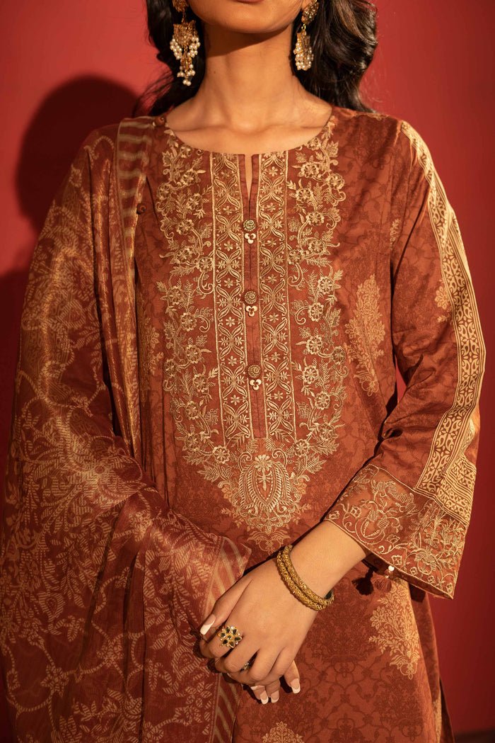 Linen | 42301320 - Nisha Unstitched By Nishat - Rabbani Cloth House