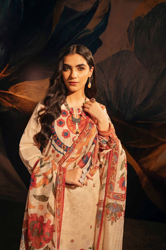 Linen | 42301342 - Nisha Unstitched By Nishat - Rabbani Cloth House