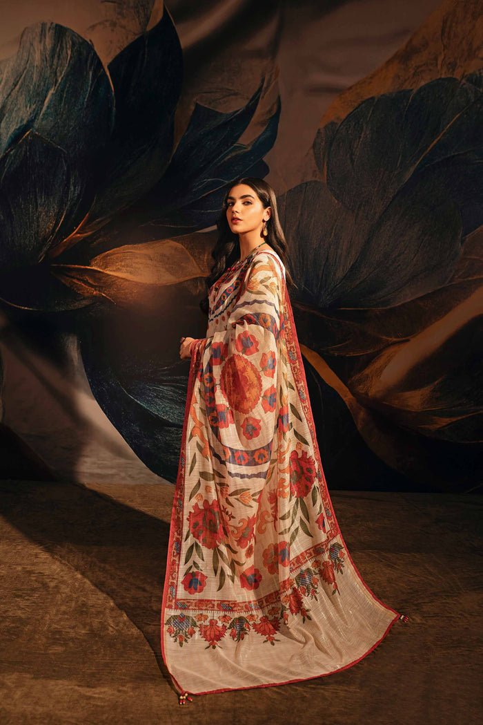 Linen | 42301342 - Nisha Unstitched By Nishat - Rabbani Cloth House