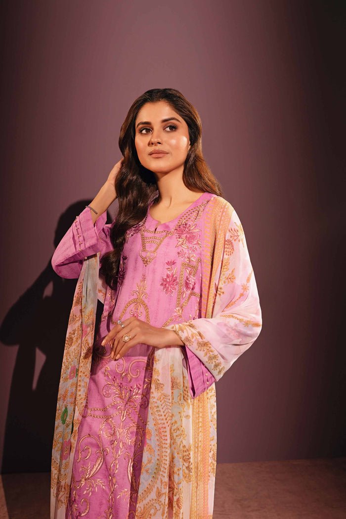 Linen | 42301378 - Nisha Unstitched By Nishat - Rabbani Cloth House