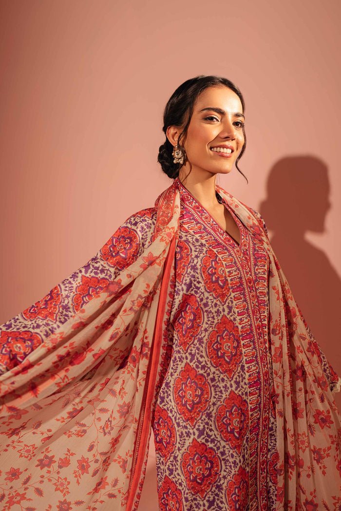 Linen | 42301883 - Nisha Unstitched By Nishat - Rabbani Cloth House
