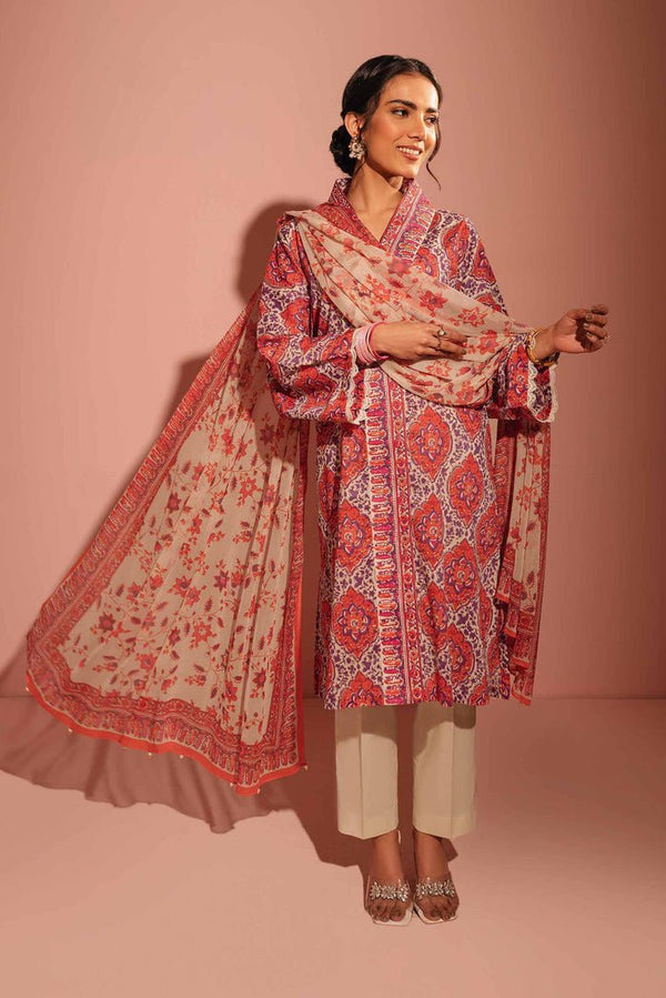 Linen | 42301883 - Nisha Unstitched By Nishat - Rabbani Cloth House
