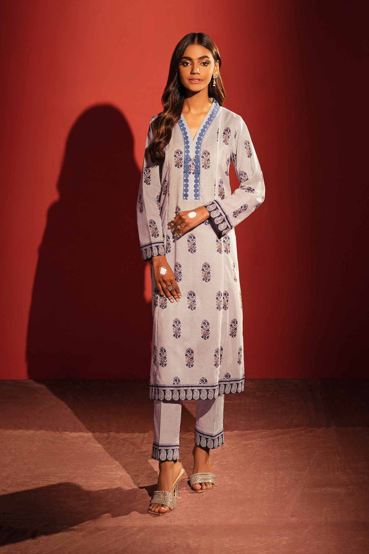 Linen | 42301892 - Nisha Unstitched By Nishat - Rabbani Cloth House