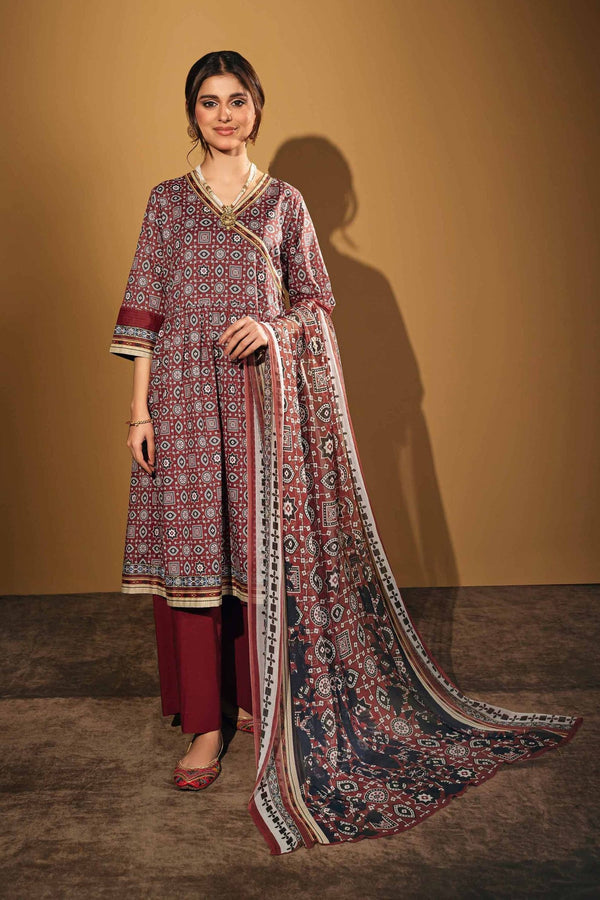 Linen | 42301907 - Nisha Unstitched By Nishat - Rabbani Cloth House